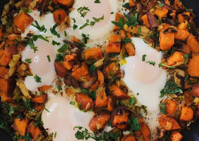 Steps to Make Super Quick Homemade Sweet Potato Hash