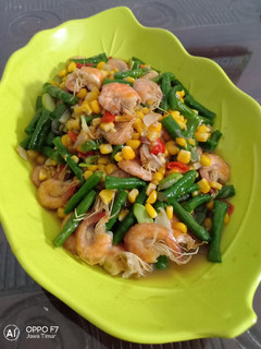 Foto resep Tumis udang sayur saos tiram