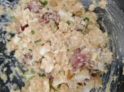 Gambar telur bacon kentang