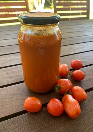 Sült paradicsomszósz recept fotója