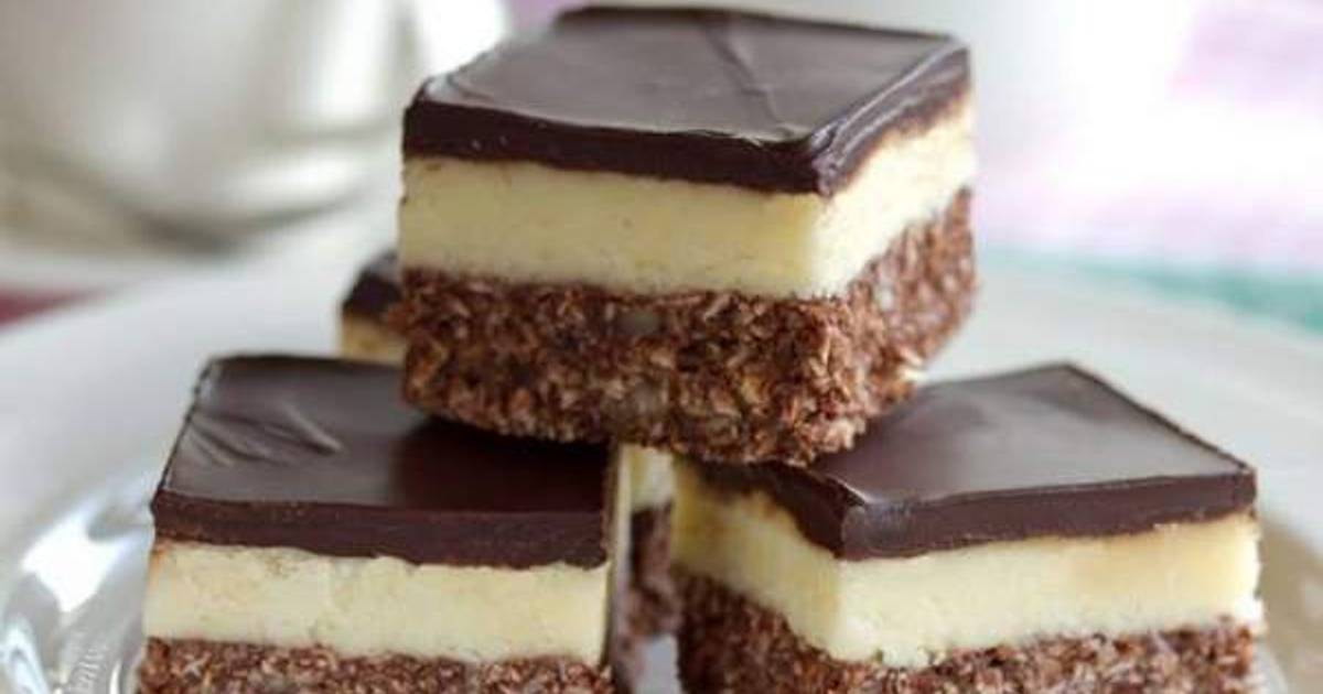 Канадский десерт nanaimo bars