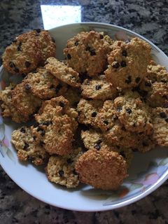 Una foto de Galletas de avena con chips de chocolate