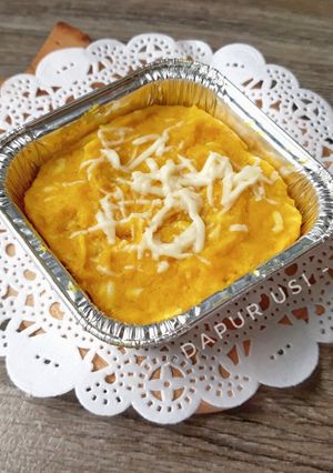Foto resep Pumpkin Cake Bubur Instan (Snack 7m+)