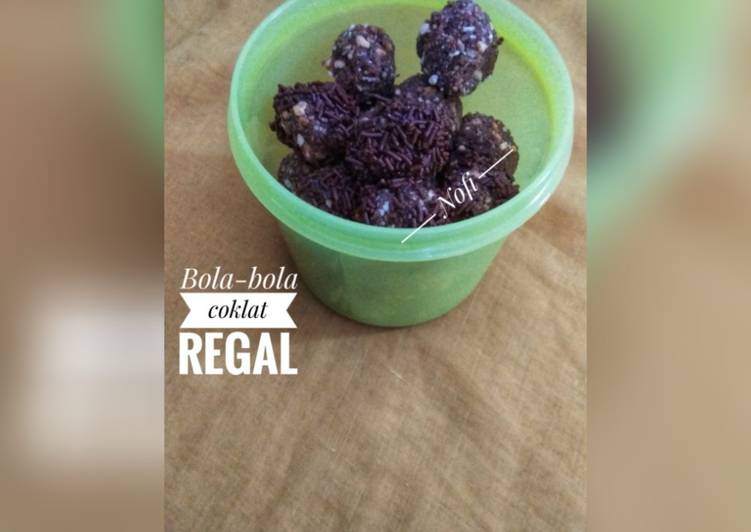Bola-bola coklat regal