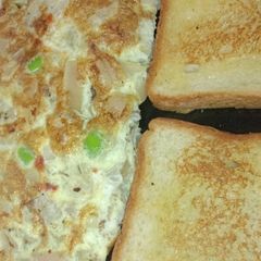 Bread omelette A picture of Bread omelette.
