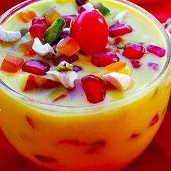 Fruit Custard Recipe A picture of Fruit Custard Recipe.