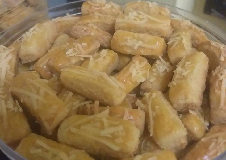 Resep Kue keju (Kastangel) tanpa mixer, Enak Banget