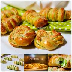 Roti Manis Pandan soft Roll-レシピのメイン写真