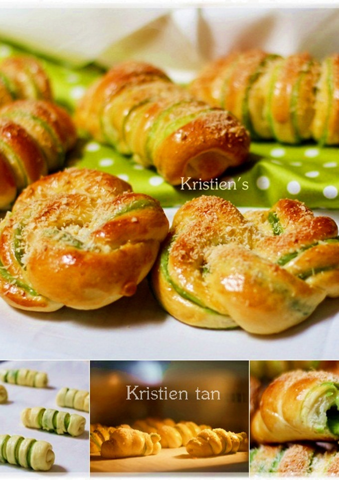 Foto resep Roti Manis Pandan soft Roll