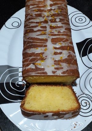 Una foto de Budín de naranja
