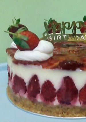 Foto resep Cheesecake ala Mako No Oven, No Gelatin