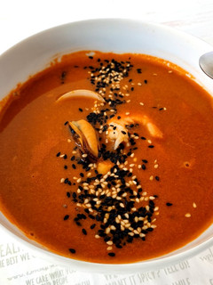Una foto de Sopa de marisco