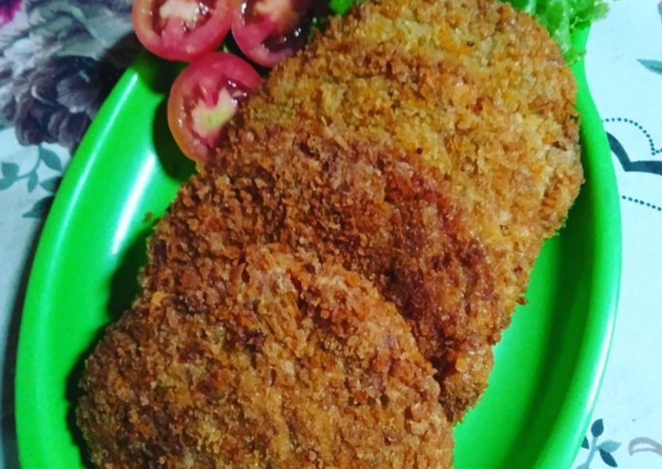 Stik ham tempe goreng