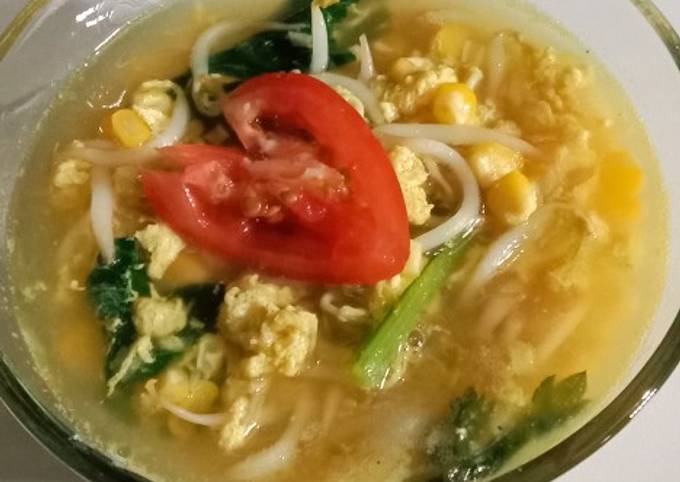 Resep Sup Jagung Telur Oleh Meefah Cookpad