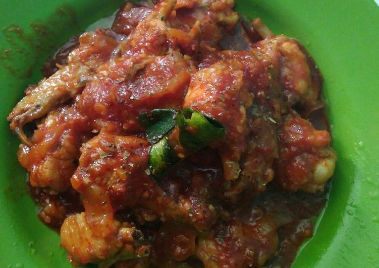 Langkah Mudah untuk Menyiapkan Sayap Ayam saus Padang pedas manis origano 👍, Bikin Ngiler