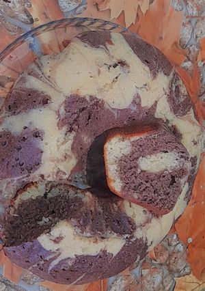 عکسی از دستور کیک ماست بدون فر