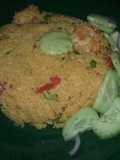 Arroz con camarones