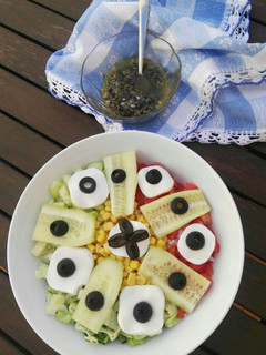 Una foto de Ensalada de arroz