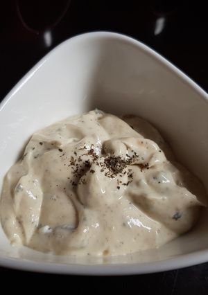 A picture of My Fruity Spicey Dip.💜.