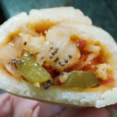 A picture of Suji veg roll.