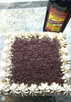 Foto resep Butter Cream Mocca (Jadul)