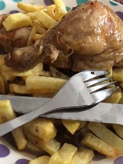 Una foto de Pollo asado