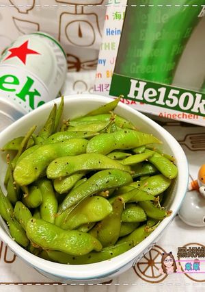黑胡椒毛豆 的食譜成品照片