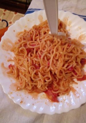 A picture of Noodles#vegancontest.