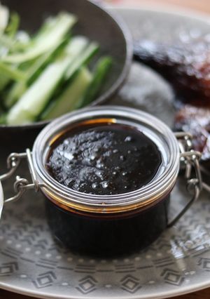 A picture of Homemade hoisin sauce 🥢.