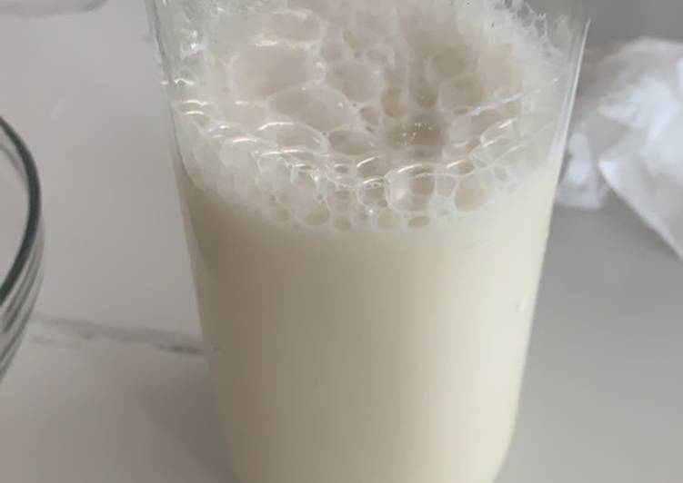 Step-by-Step Guide to Prepare Homemade Homemade Almond Milk