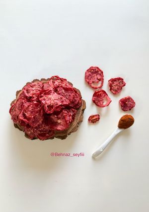 عکسی از دستور گوجه خشک و پودر گوجه 🍅