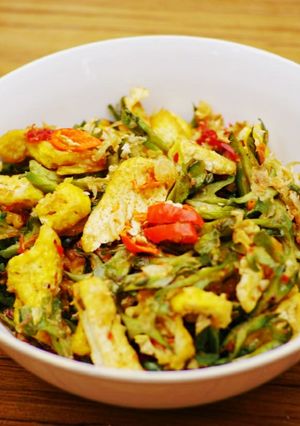 Foto resep Tumis Kecipir Tahu Bumbu Tauco Pedas