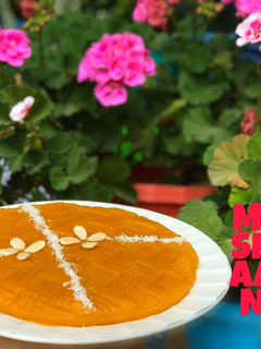 عکسی از دستور حلوایِ سه آرد