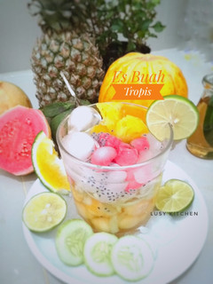 Foto resep Es Buah Tropis