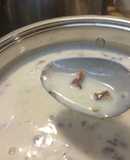 Atole de coco y nuez