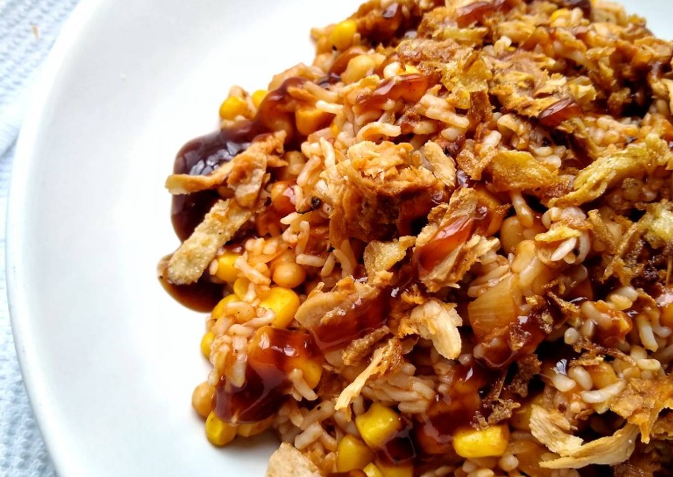 Steps to Make Ultimate BBQ Fried Rice