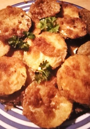 Foto di Zucchine fritte al gratin