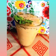 A picture of Sattu drink.