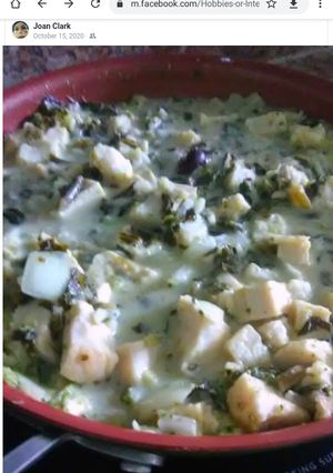 A picture of Collard Green Soup.