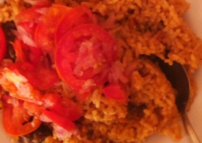 Recipe of Homemade Liver pilau# authormarathon# my favourite dish#