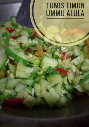 Foto resep Tumis Timun