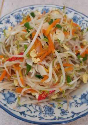 Foto resep Tumis taoge telur