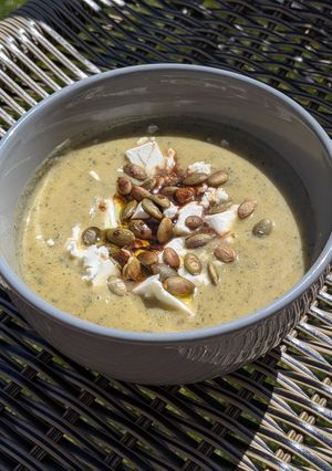 Cukkinikrémleves recept fotója