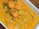 Gulai jengkol dan udang