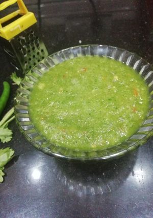 A picture of Coriander Cilantro Sauce.