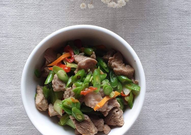 Tumis buncis Sederhana