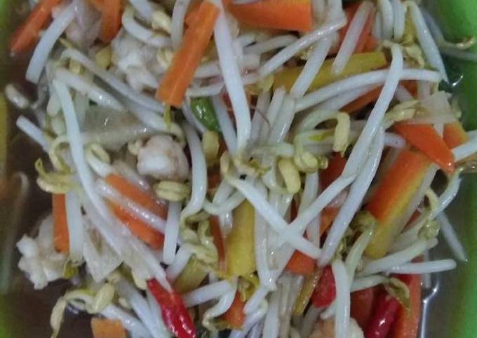 Resep Tumis Toge Wortel Udang Saos Tiram Oleh Mentarie Cookpad