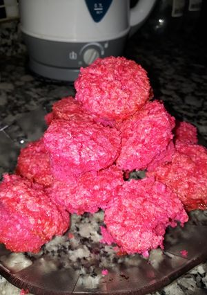 Una foto de Cocos Hongos Rosé