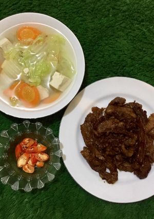 Foto resep Shabu suki & slice beef ala resto jepang