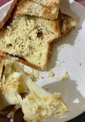 Foto resep Roti Bakar Keju Mozarella